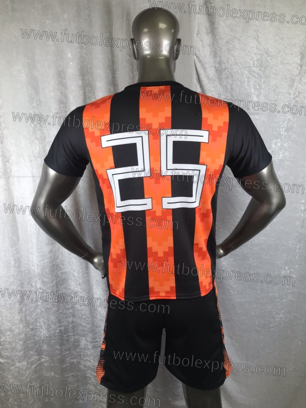 PELOTA FUTBOL #3 NARANJA – NEGRO – Abugattas Uniformes