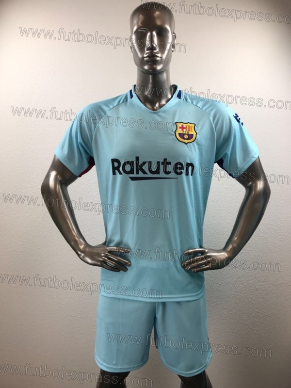 Uniforme de Futbol Soccer Barcelona Visita 2017 18