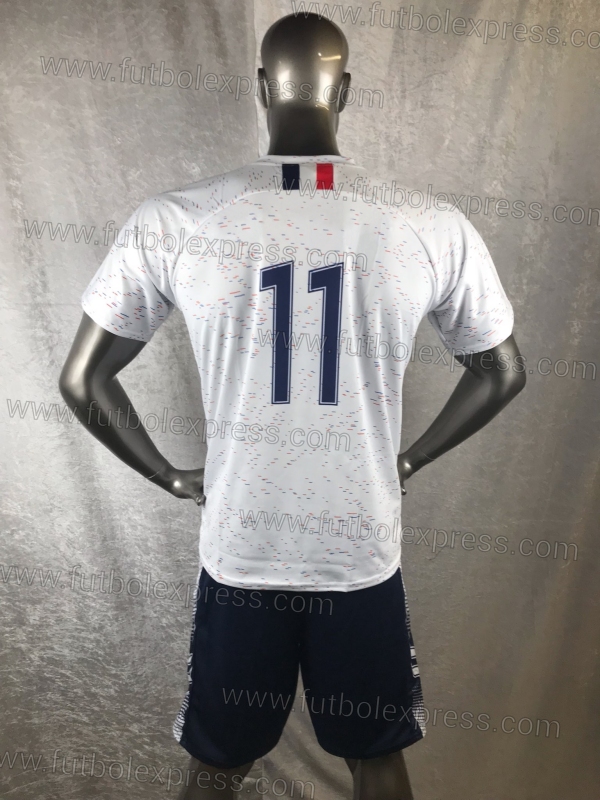 diario extinción sensor Uniforme de Futbol Soccer Francia Visita 2018