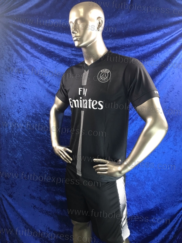 Uniforme de Futbol Soccer Saint Germain Negro 2018-19