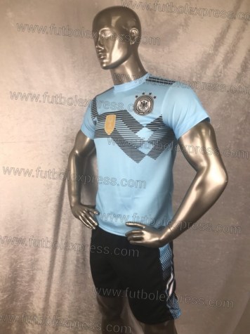 Uniforme Soccer Alemania Local 2018 Celeste