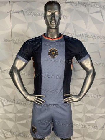 Uniforme Soccer Alemania Local 2022 Gris