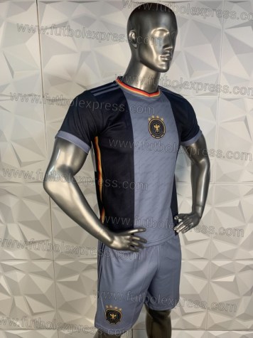 Uniforme Soccer Alemania Local 2022 Gris