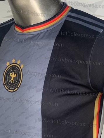 Uniforme Soccer Alemania Local 2022 Gris