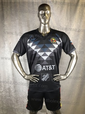 Uniforme Soccer America Local 2019-20 Negro