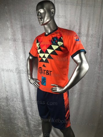 Uniforme Soccer America Tercero 2019-20 Naranja