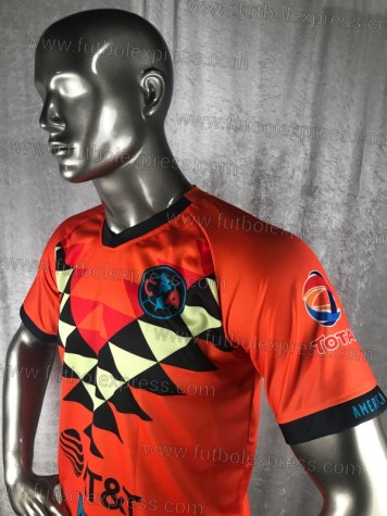 Uniforme Soccer America Tercero 2019-20 Naranja