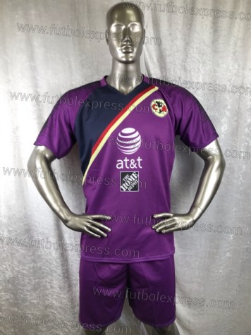 Uniforme Soccer America Visita 2018-19 Morado