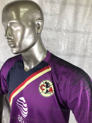 Uniforme Soccer America Visita 2018-19 Morado