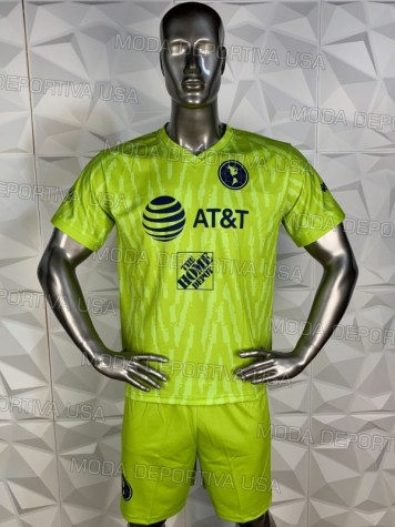 Uniforme Soccer America Visita 2022-23 Verde
