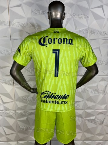 Uniforme Soccer America Visita 2022-23 Verde