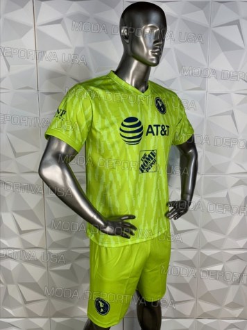 Uniforme Soccer America Visita 2022-23 Verde
