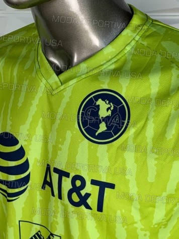 Uniforme Soccer America Visita 2022-23 Verde