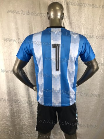 Uniforme Soccer Argentina Local 2018 Azul