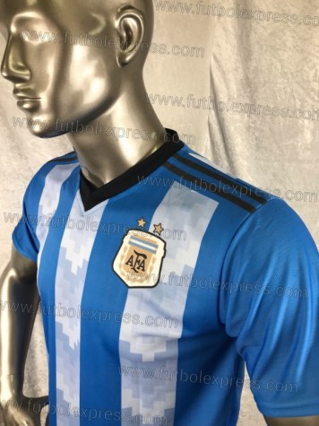 Uniforme Soccer Argentina Local 2018 Azul