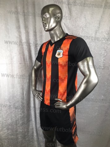 Uniforme Soccer Argentina Local 2018 Naranja