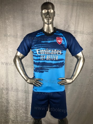 Uniforme Soccer Arsenal Pre-Match 2020-21 Azul