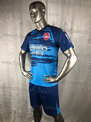 Uniforme Soccer Arsenal Pre-Match 2020-21 Azul