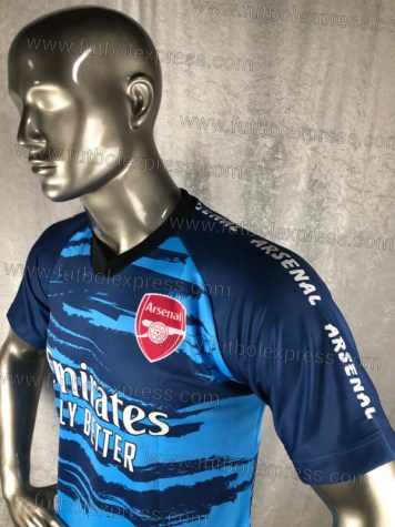 Uniforme Soccer Arsenal Pre-Match 2020-21 Azul