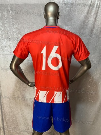 Uniforme Soccer Atletico de Madrid Local 2017-18