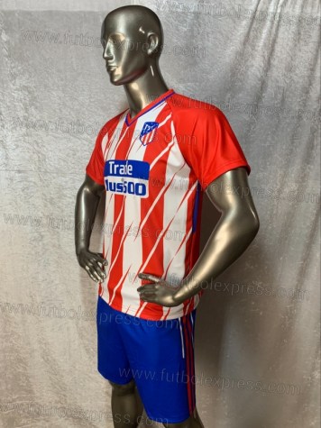 Uniforme Soccer Atletico de Madrid Local 2017-18