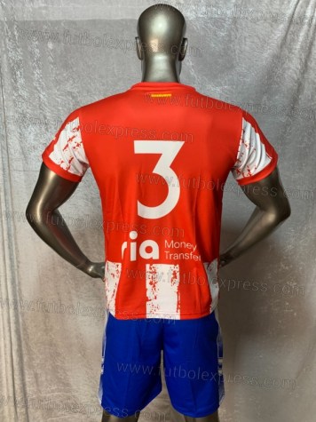 Uniforme Soccer Atletico de Madrid Local 2021-22