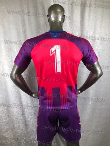 Uniforme Soccer Atletico de Madrid Local 2018-19 Rosa/Morado