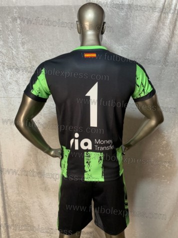 Uniforme Soccer Atletico de Madrid Local 2021-22 Verde/Negro