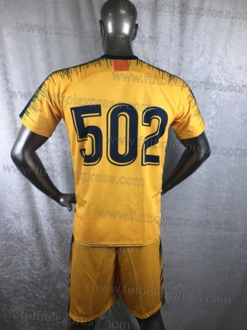Uniforme Soccer Atletico de Madrid Tercero 2018-19 Amarillo