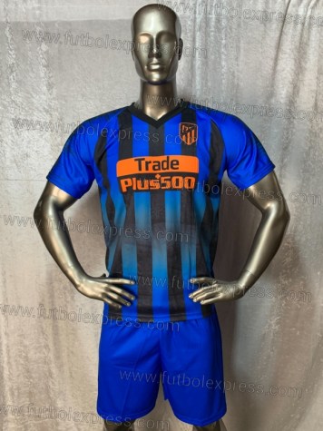 Uniforme Soccer Atletico de Madrid Tercero 2018-19 Azul