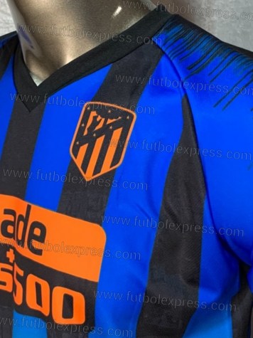 Uniforme Soccer Atletico de Madrid Tercero 2018-19 Azul