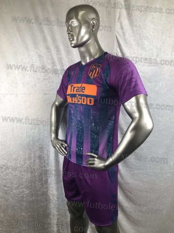 Uniforme Soccer Atletico de Madrid Tercero 2018-19 Morado