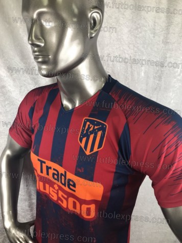 Uniforme Soccer Atletico de Madrid Tercero 2018-19 Vino
