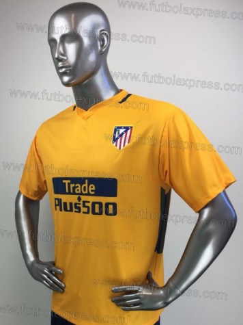 Uniforme Soccer Atletico de Madrid Visita 2017-18