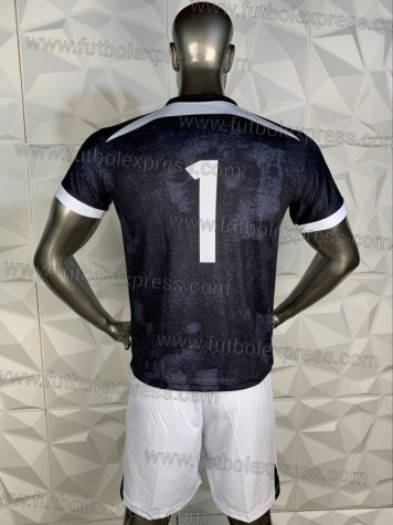 Uniforme Soccer Australia Local 2022 Negro/Blanco