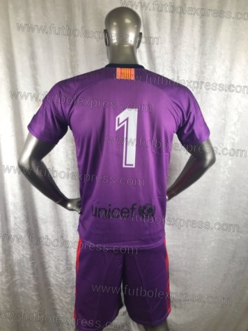 Uniforme Soccer Barcelona Tercero 2018-19 Morado