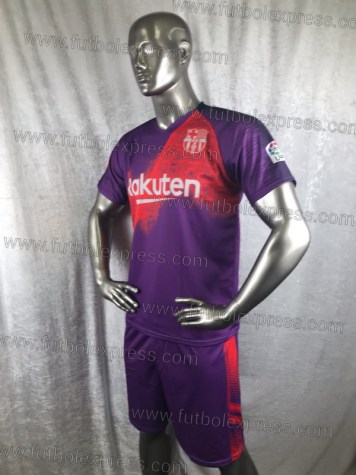 Uniforme Soccer Barcelona Tercero 2018-19 Morado