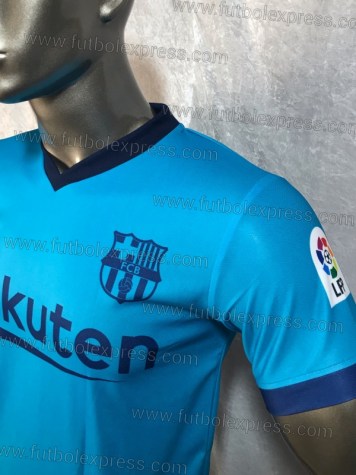 Uniforme Soccer Barcelona Visita 2020-21 Azul