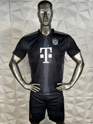Uniforme Soccer Bayern Munich Local 2024-25 Negro