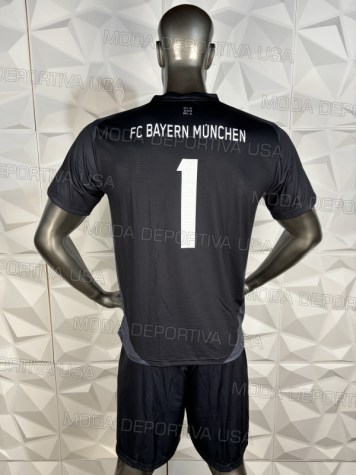 Uniforme Soccer Bayern Munich Local 2024-25 Negro