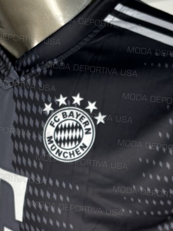 Uniforme Soccer Bayern Munich Local 2024-25 Negro
