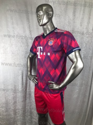 Uniforme Soccer Bayern Munich Local 2018-19 Rosa