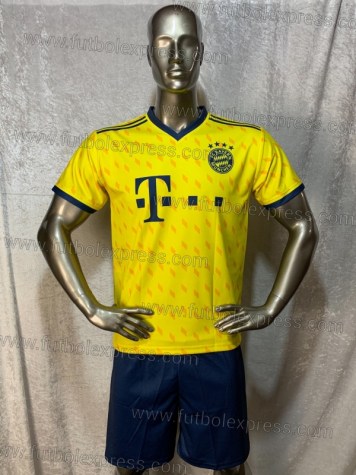 Uniforme Soccer Bayern Munich Tercero 2019-20 Amarillo