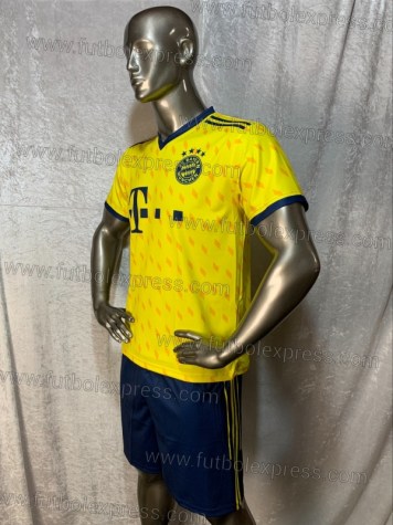 Uniforme Soccer Bayern Munich Tercero 2019-20 Amarillo