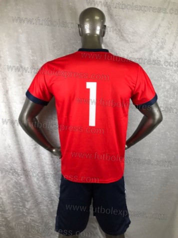 Uniforme Soccer Bayern Munich Visita 2017-18 Rojo