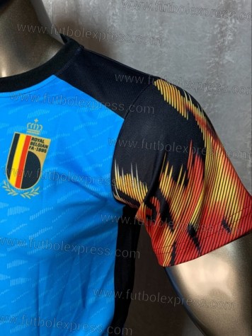 Uniforme Soccer Belgica Local 2022 Azul