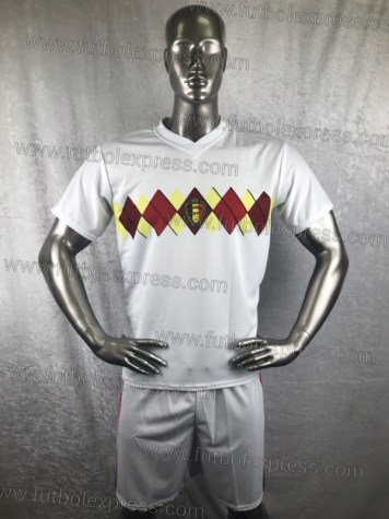 Uniforme Soccer Belgica Local 2018 Blanco