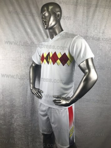 Uniforme Soccer Belgica Local 2018 Blanco