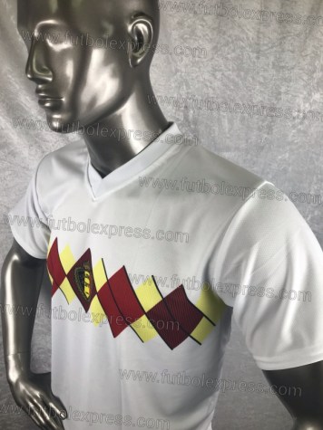 Uniforme Soccer Belgica Local 2018 Blanco