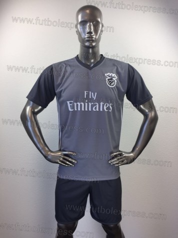 Uniforme Soccer Benfica Visita 2017-18
